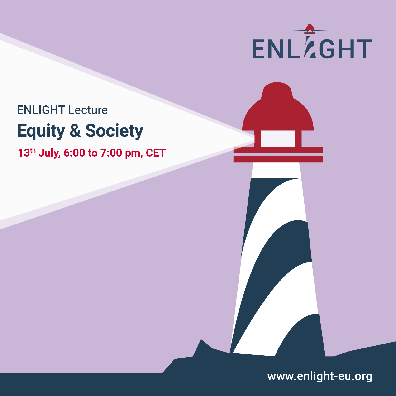 ENLIGHT Lecture: „Equity & Society”, July 13, 6 pm CET 