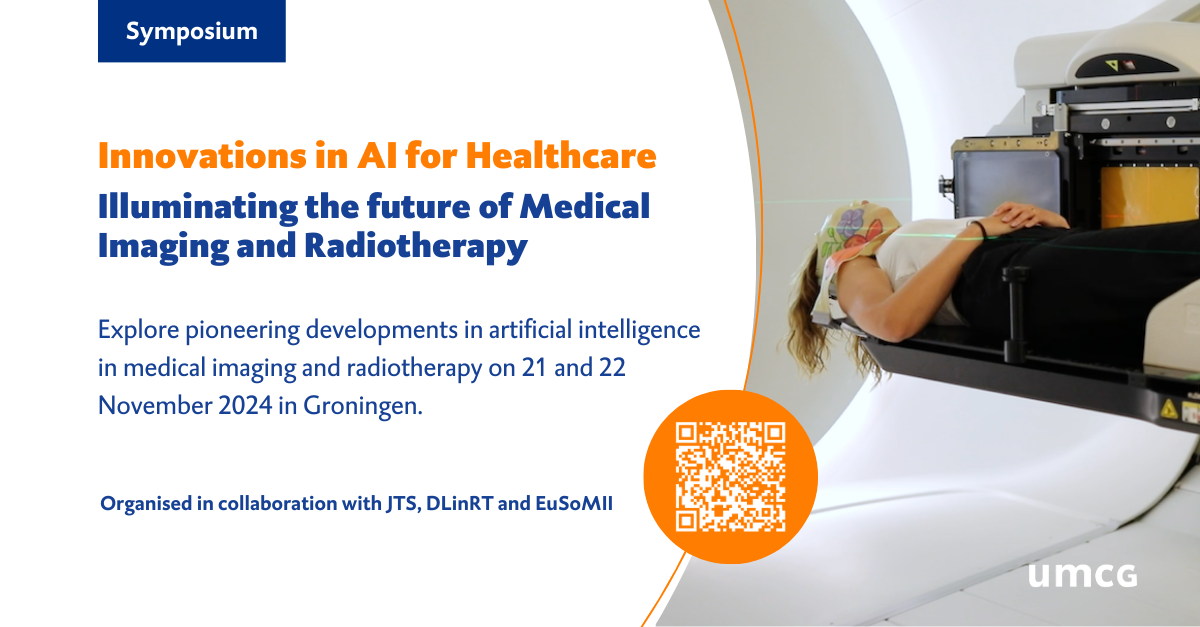 Symposium: Innovations in AI for Healthcare (Groningen, 21-22 November)