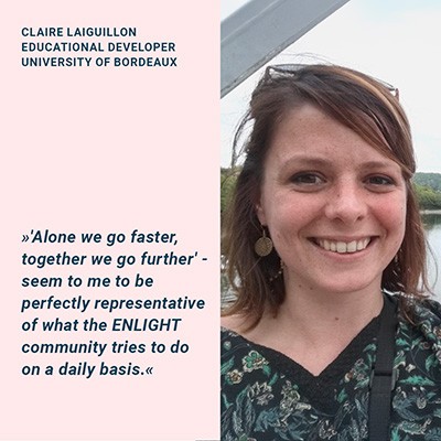 Face of ENLIGHT: Claire Laiguillon